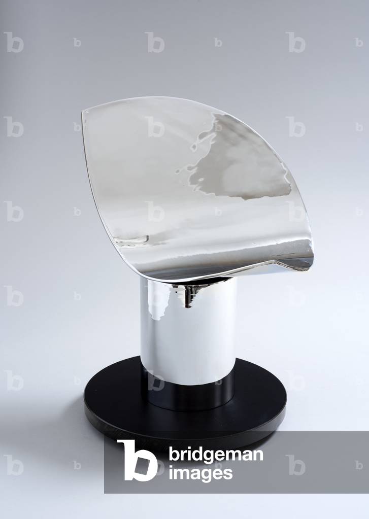 Cylinder (Opus 312), 1969 (chromed steel)