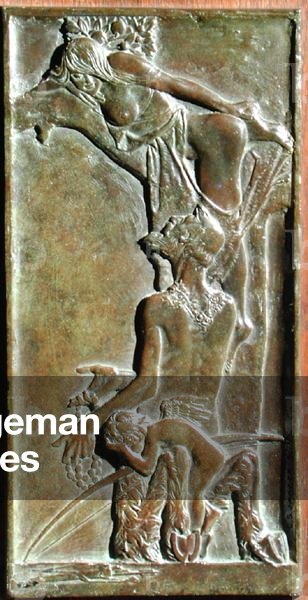 Nymph and Satyr, c.1930 (bronze) (see also 165265 and 165264)