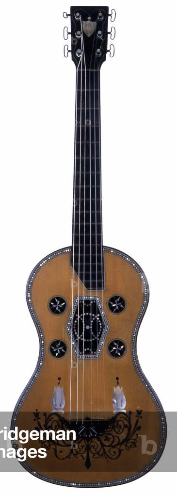 Guitar (Charles Barbara), Orleans 1821.