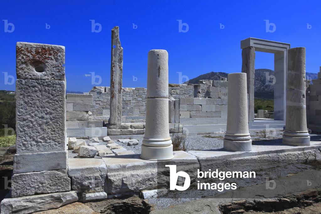 Temple of Demeter in Naxos.
