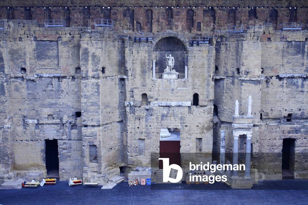 Orange Theatre Scene Wall/UNESCO Site