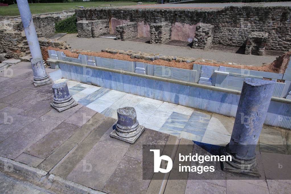 Gallo-Roman archaeological site in Saint-Romain-en-Gal  near Vie