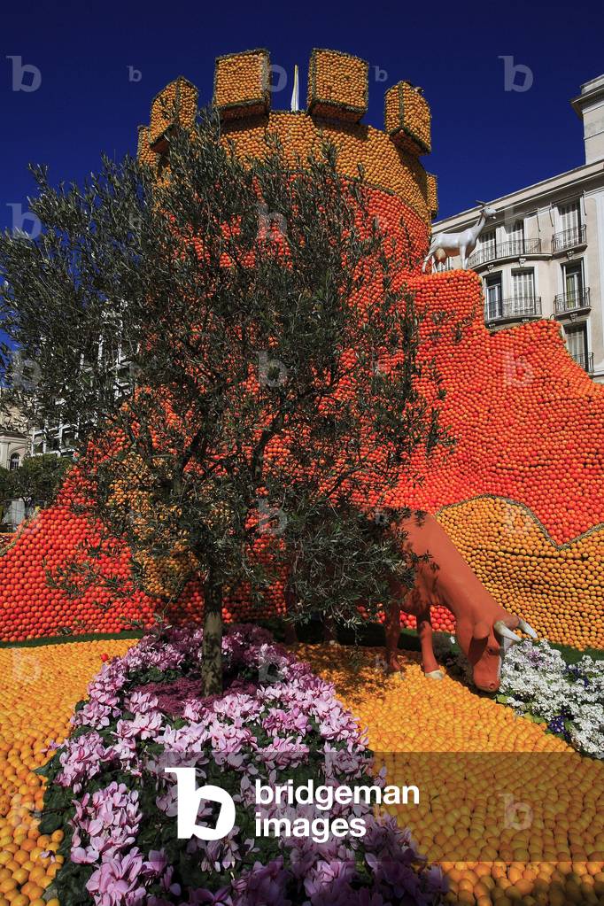 Lemon Festival in Menton/Alpes-Maritimes/France