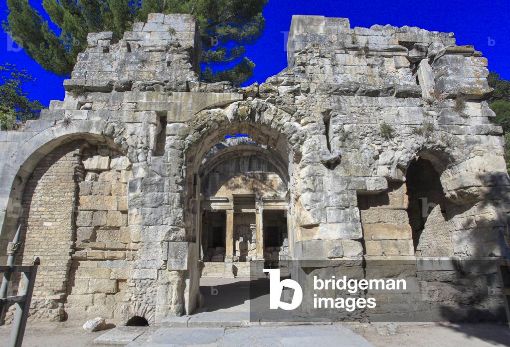 The temple of Diane in Nîmes