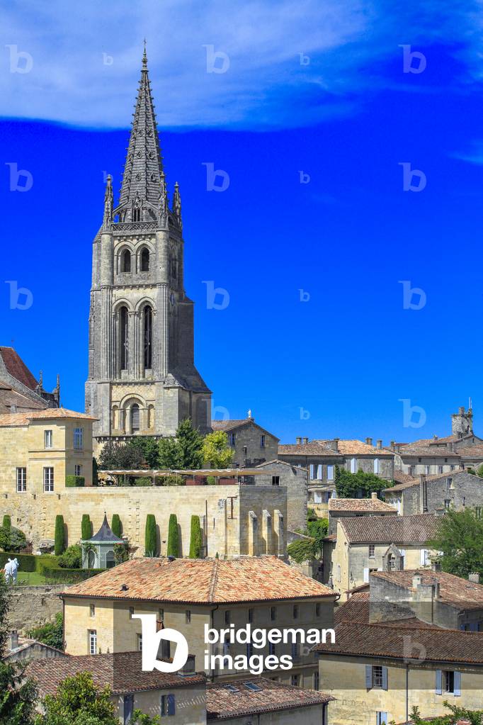Church of Saint-Émilion and its bell tower