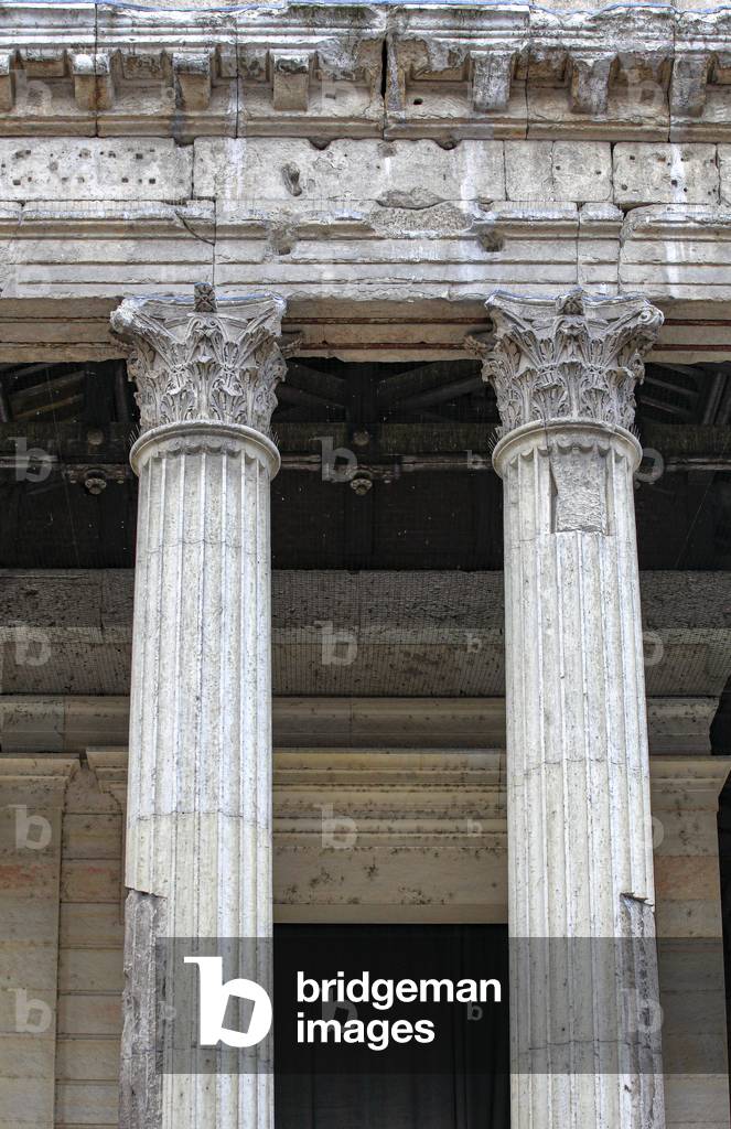 Roman Temple in Vienna. France