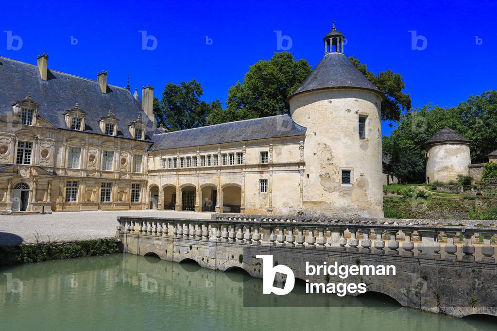 Castle of Bussy-Rabutin. Burgundy