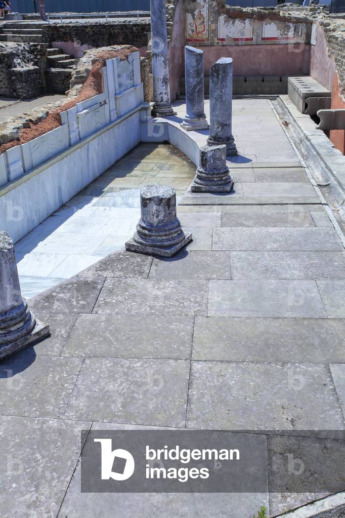 Gallo-Roman archaeological site in Saint-Romain-en-Gal  near Vie