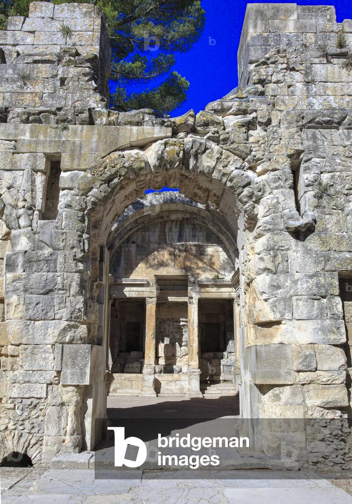The temple of Diane in Nîmes