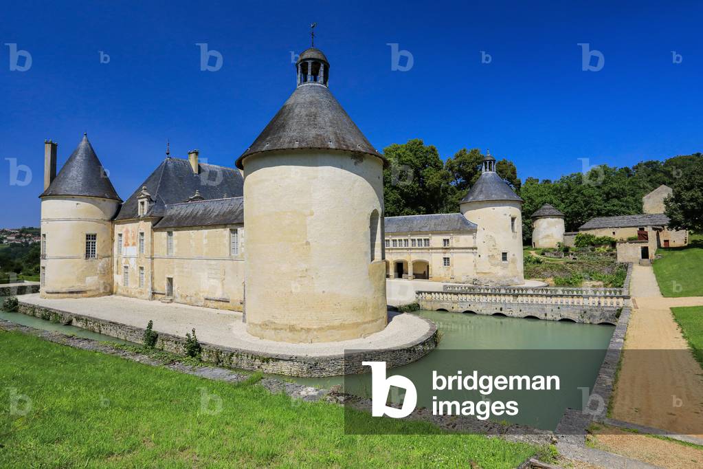 Castle of Bussy-Rabutin. Burgundy