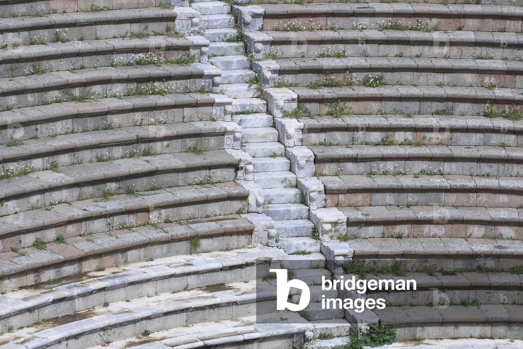 Teachers of the Theatre de la Asclepieion de Pergamo/Pergamo/Turkey