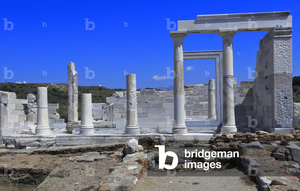 Temple of Demeter in Naxos.