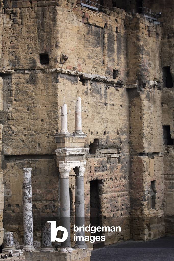 Detail of the Orange Theatre Scene Wall/UNESCO Site