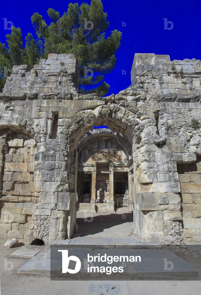 The temple of Diane in Nîmes
