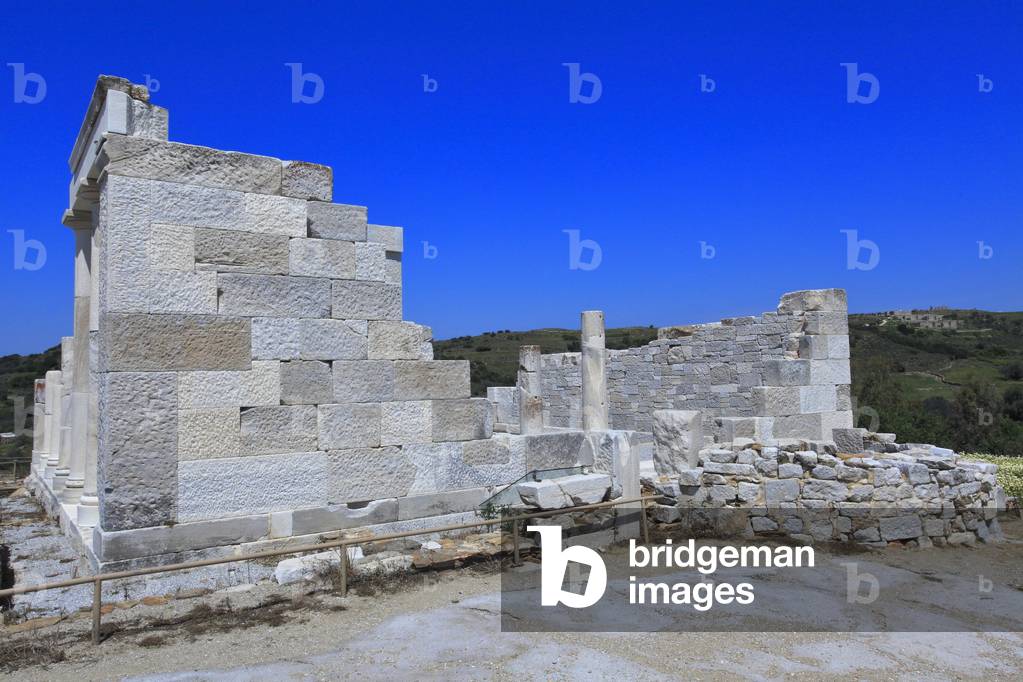 Temple of Demeter in Naxos.