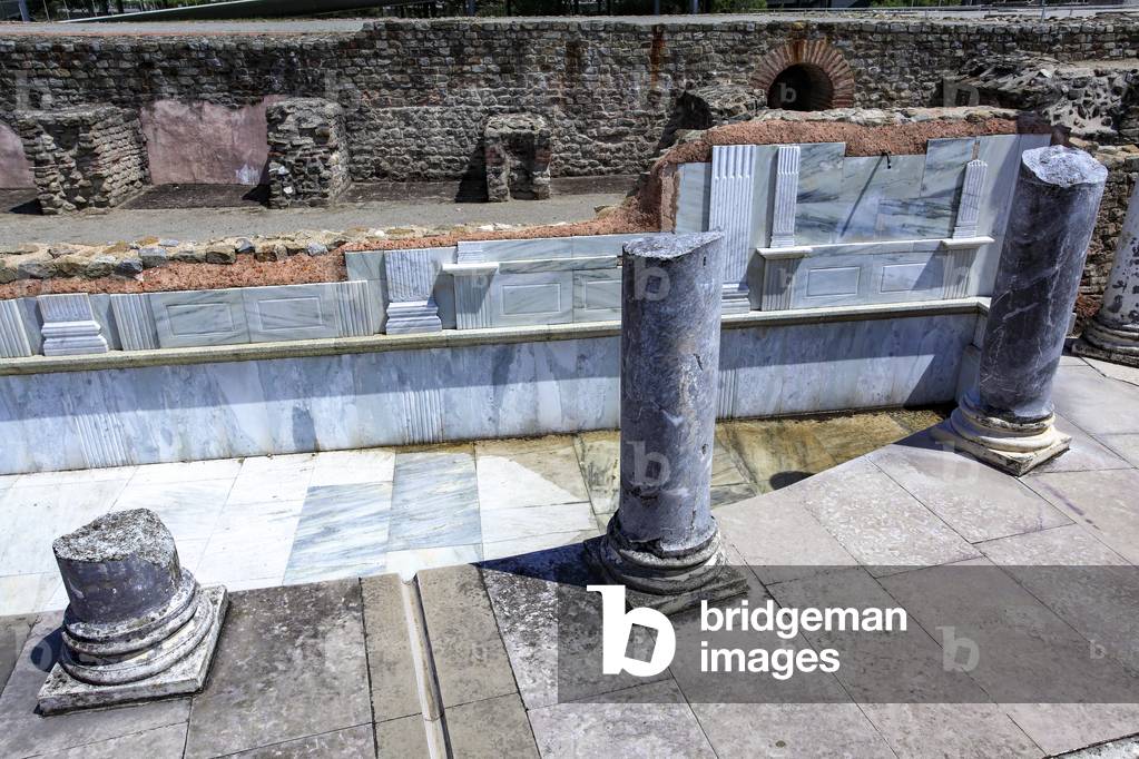 Gallo-Roman archaeological site in Saint-Romain-en-Gal  near Vie