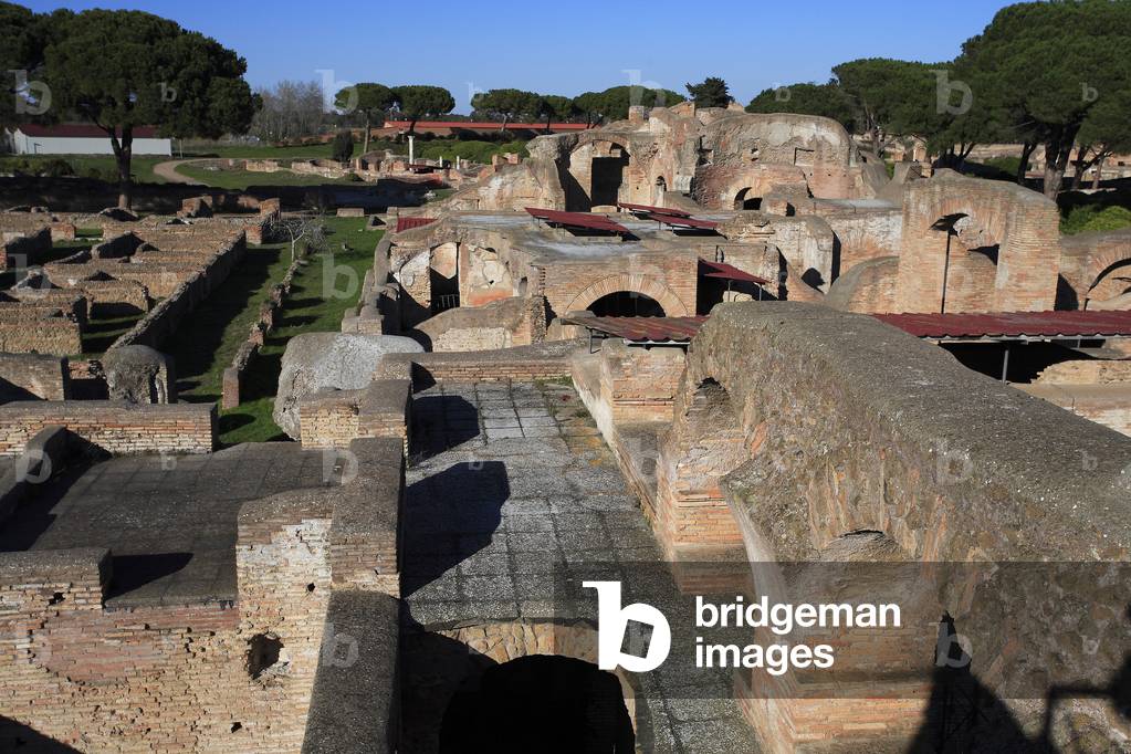 Domus and Insula String/Ancient Ostia/Italy