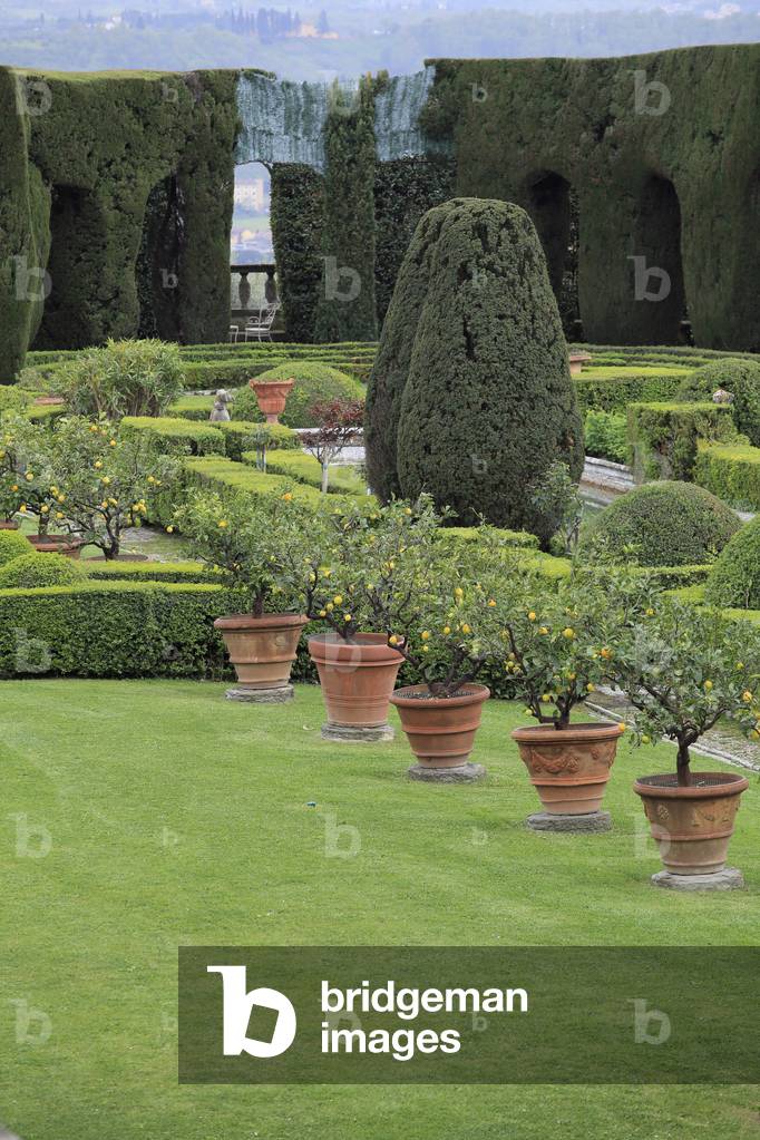 "Italienischer Garten und Villa aus der Renaissance"