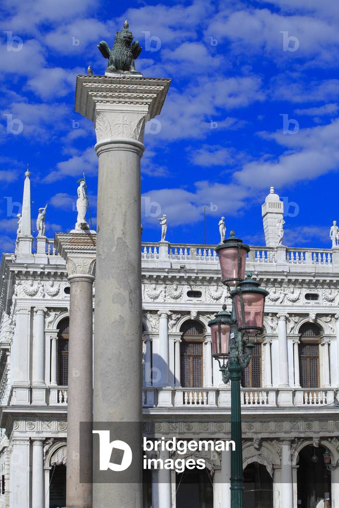 Biblioteca Marciana and Columns of San Marco and  San Teodoro .