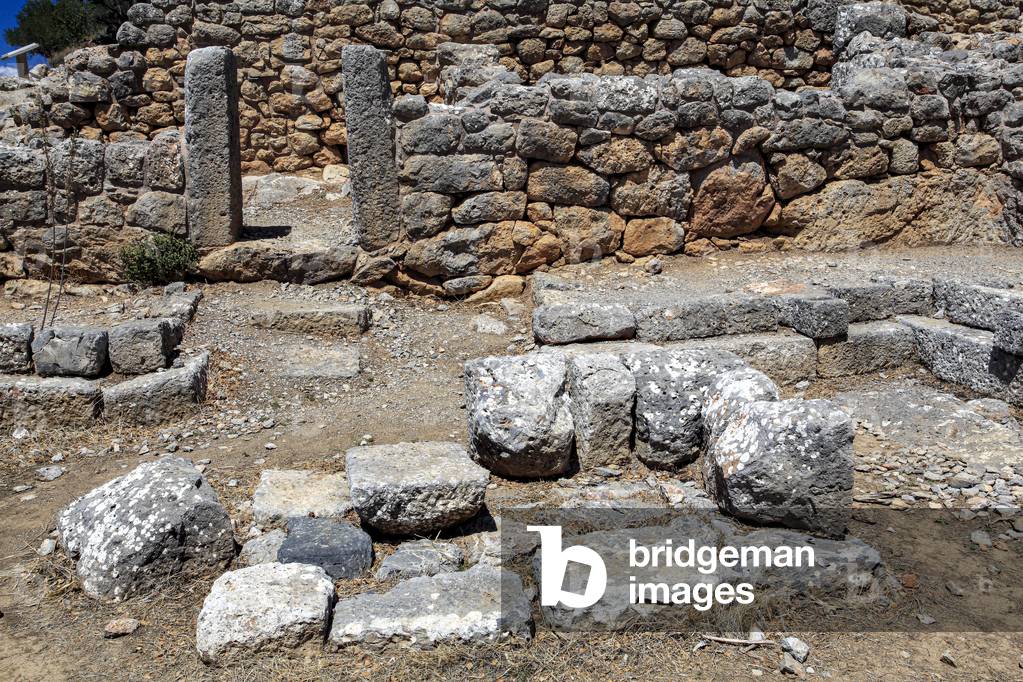 Archaeological site of Lato.  Prytaneion