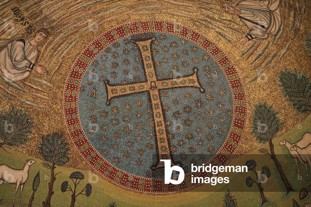 Mosaic of the apse showing the 