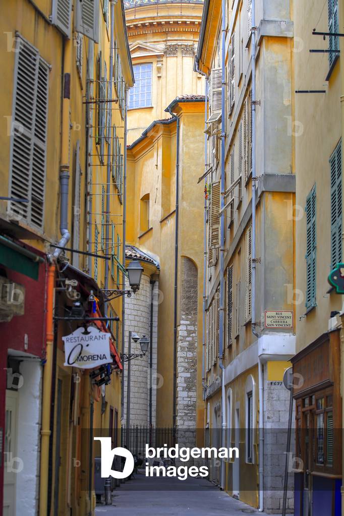 Street in old town of Nice