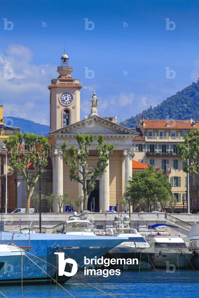 Church Notre-Dame on the Port of Nice