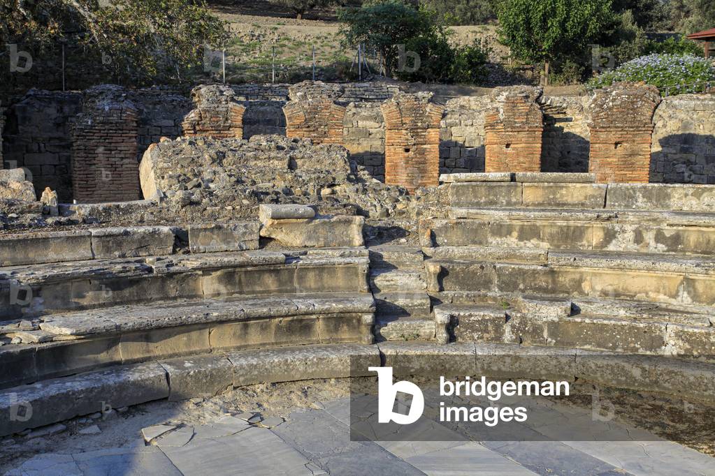 Odeon ruins of Gortyna, Crete, 1st century BC