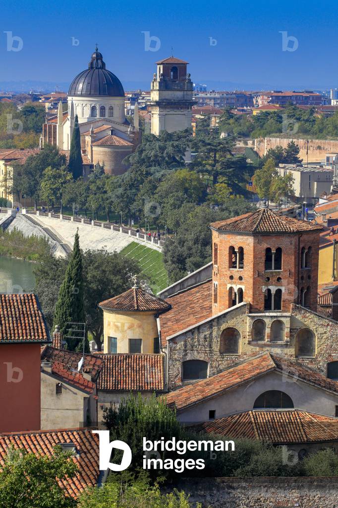 Church of Santo Stefano. Verona