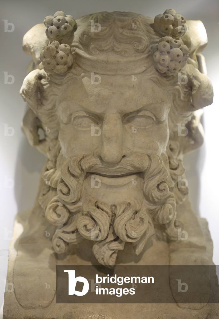 Elderly satyr (sculpture, 1st century AD)