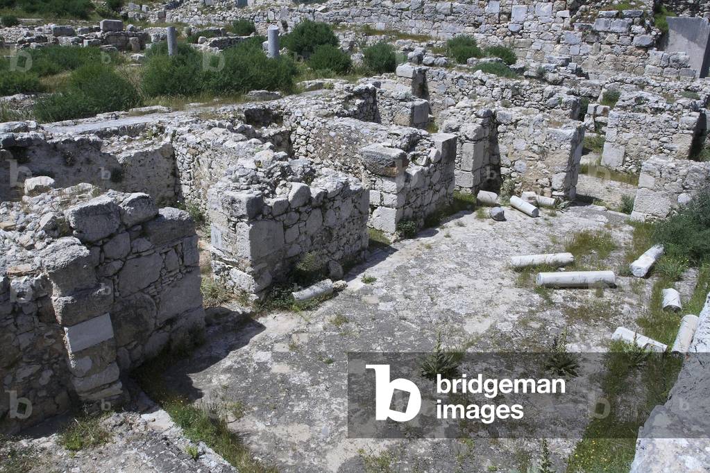 Protobyzantine Villa (5th century BC)/Triclinium (banquet hall)/Xanthos/Turkey/UNESCO Site
