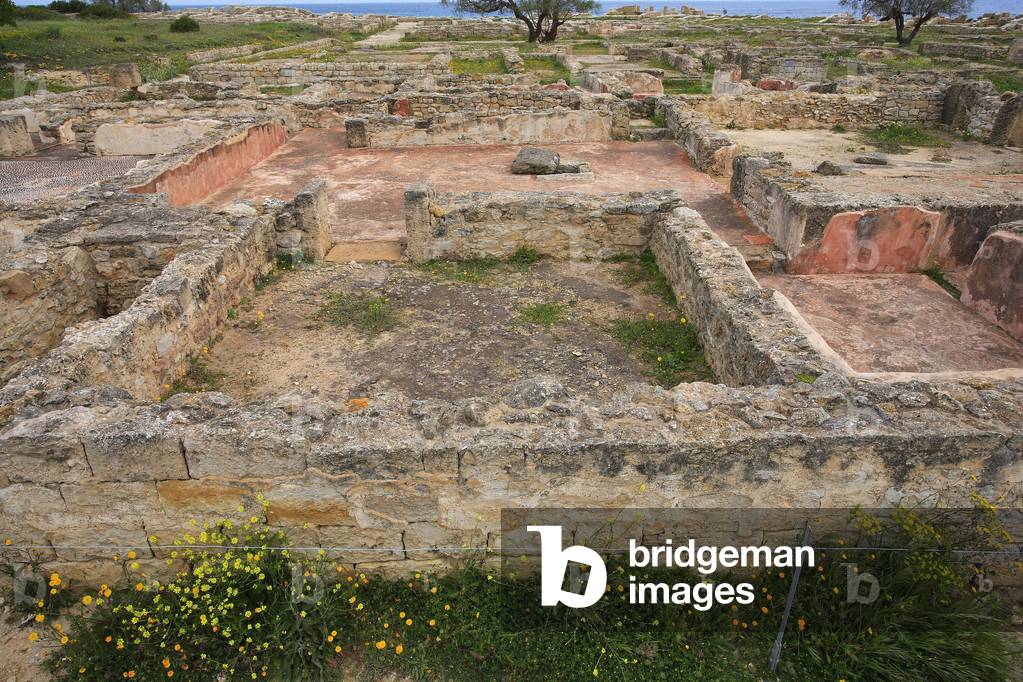 General view of the Punic Site of Kerkouane/Kerkouane/Tunisia/UNESCO Site