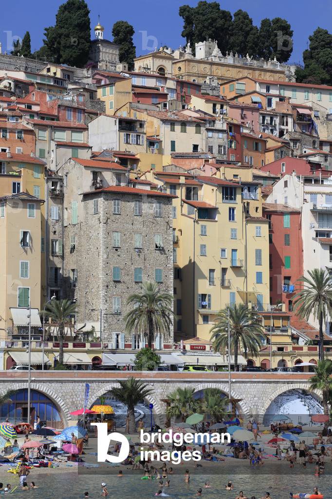 View of Menton