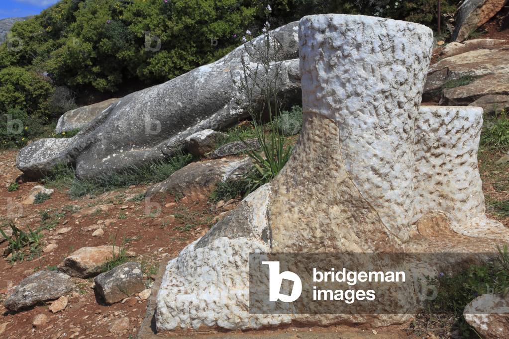 Kouros of Farangi in Naxos