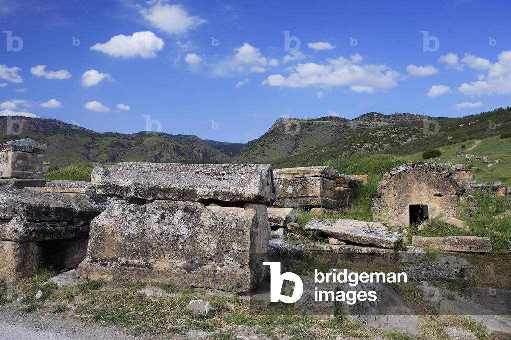 Tombs of the Necropolis/Hierapolis/Turkey/UNESCO Site