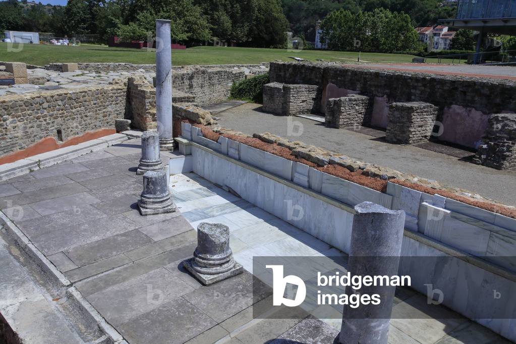 Gallo-Roman archaeological site in Saint-Romain-en-Gal  near Vie