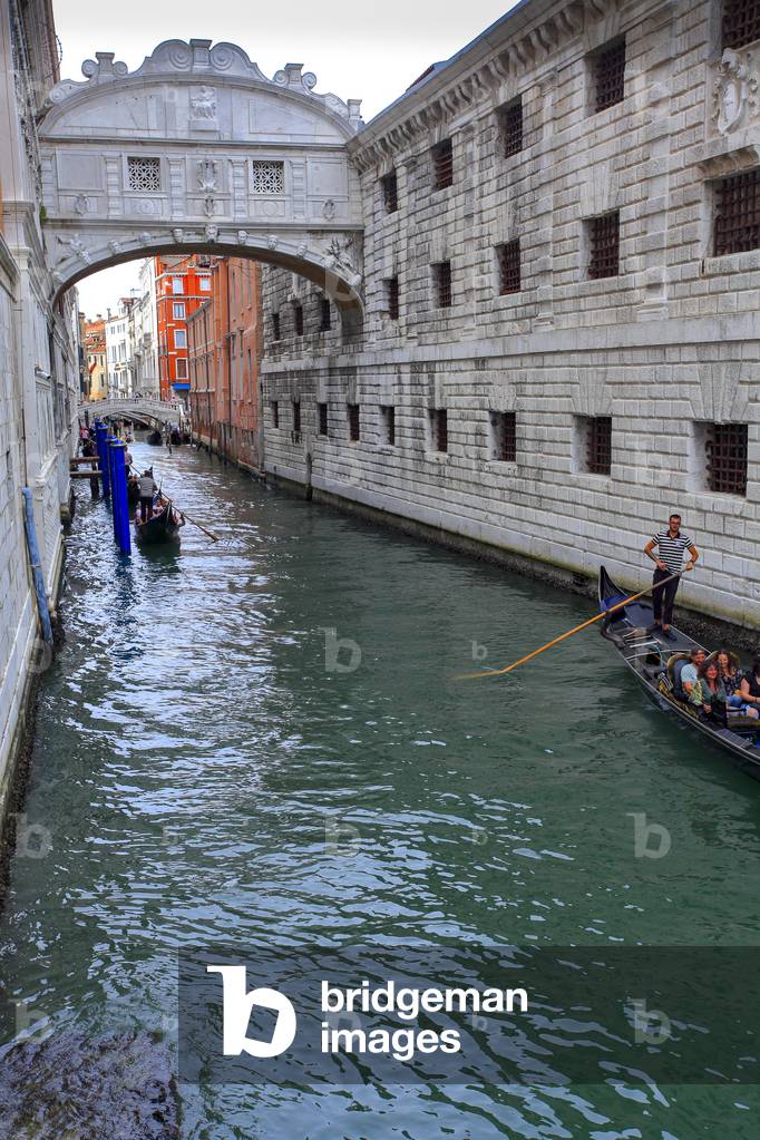 The Bridge of Sighs. Venice