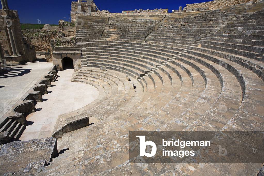 Theatre/Dougga/Tunisia/UNESCO Site