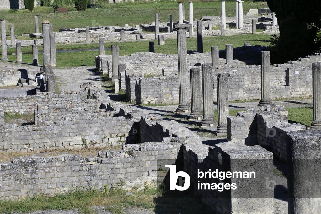 General view of the site, west side