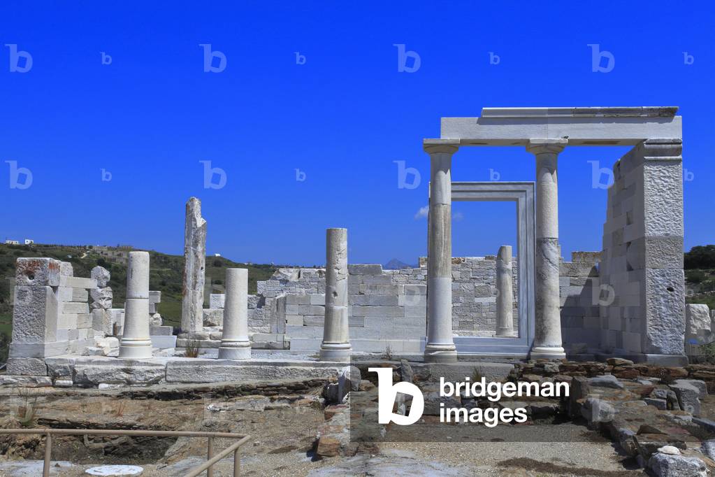 Temple of Demeter in Naxos.