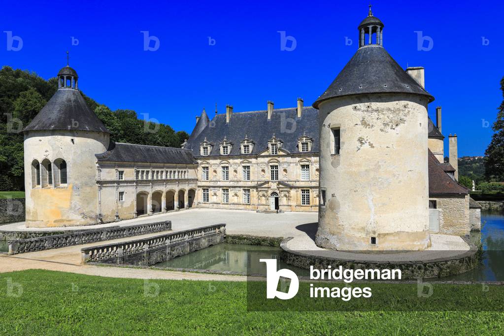 Castle of Bussy-Rabutin. Burgundy