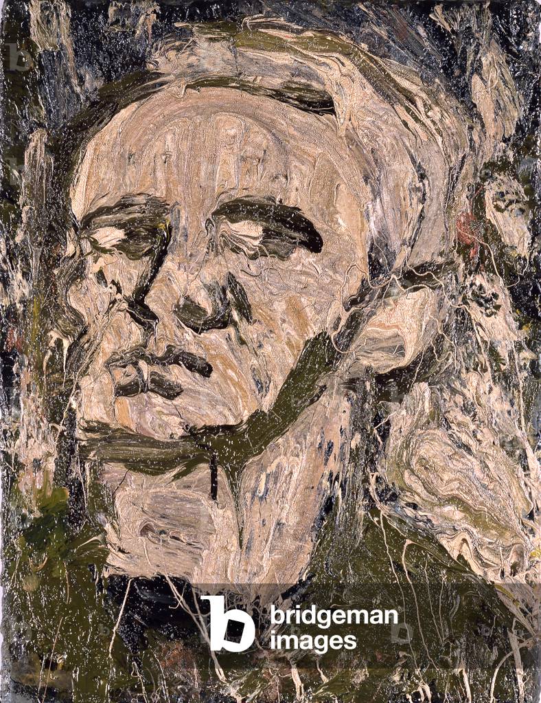Self Portrait, c.1982 (oil on board)