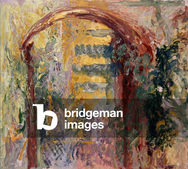 Alhambra: Courtyard, 1988 (oil)