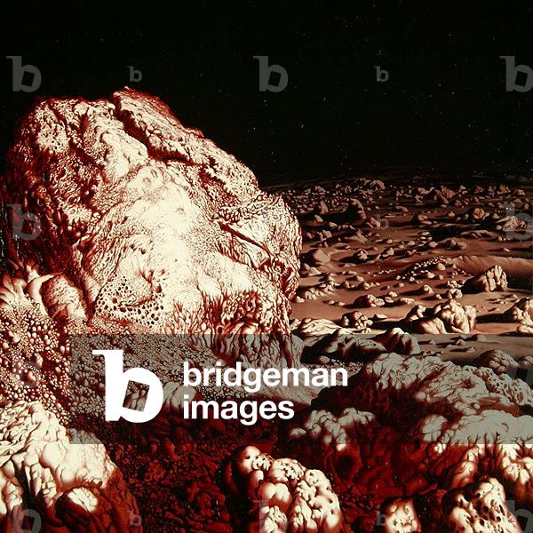 New Landscape, 1974-75 (oil on eloscal)