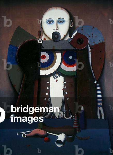 Big Figure, 1970 (oil on board)