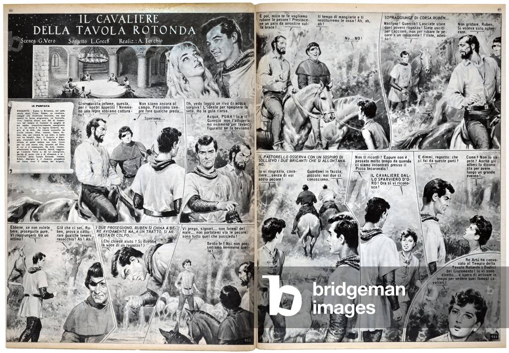 "Seite aus der italienischen Zeitschrift „Grand Hotel“ 1964 (print)" 1964