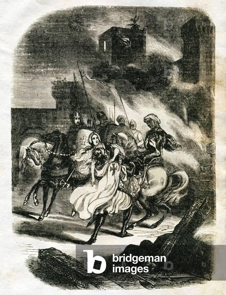 Abbildung für Ivanhoe (Radierung)