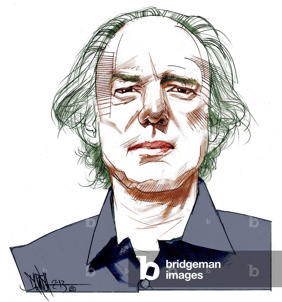 Image of Drawing depicting Thomas BERNHARD by Dariush Radpour