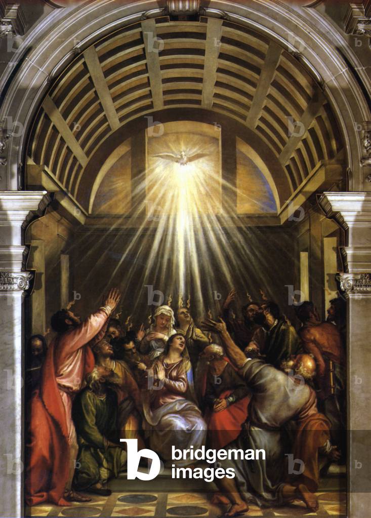 "Pfingsten von Tiziano Vecellio" 1541