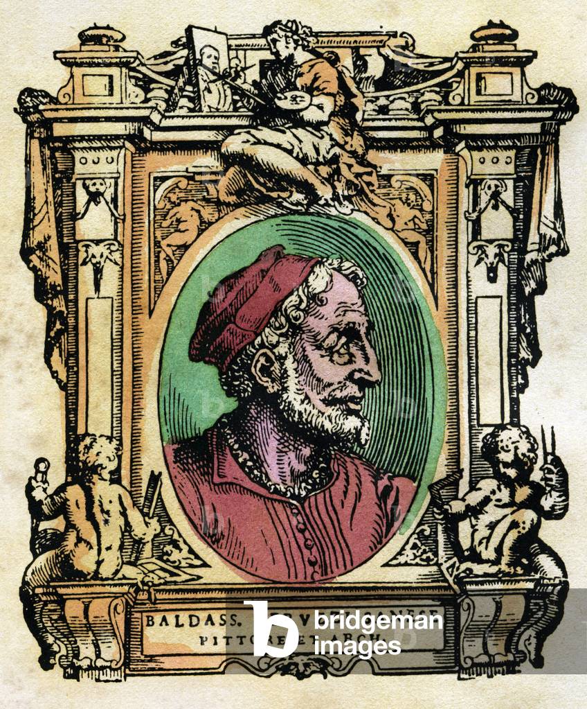 Image of Portrait of Baldassarre Peruzzi (14811536) Sienese architect